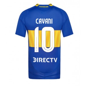 Boca Juniors Edinson Cavani #10 Hemmatröja 2024-25 Kortärmad